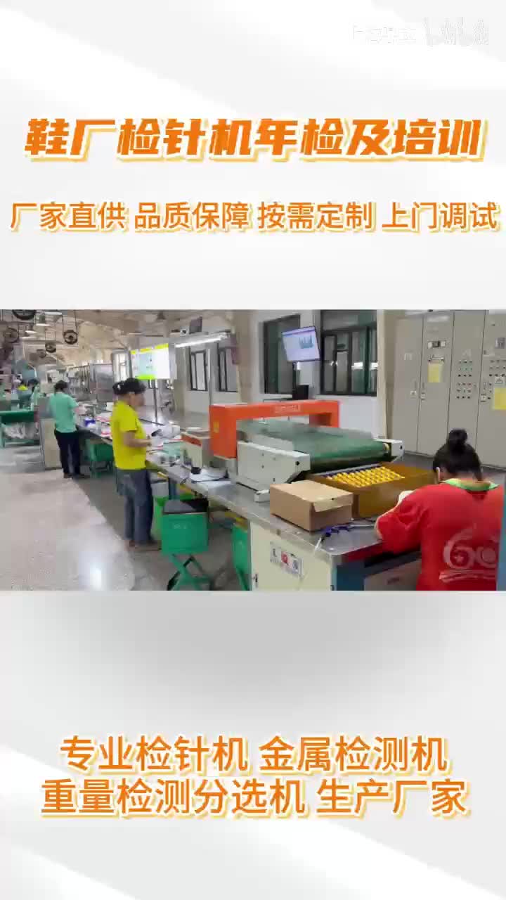 Annual Inspection & Training for Shoe Factory Needle Detectors